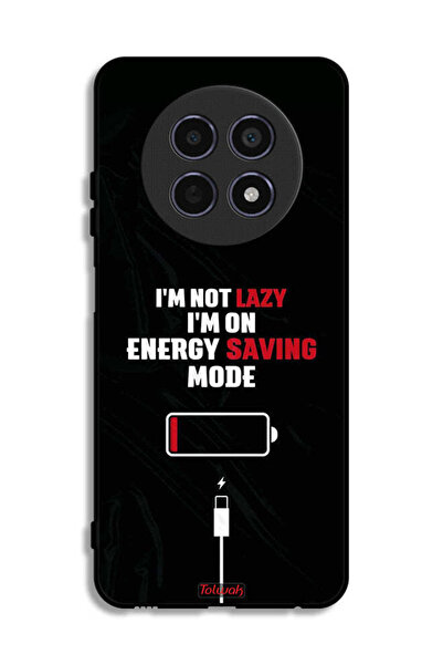 Tolwak غطاء حماية لهاتف Realme 12x 5G أنا لست كسولاً، أنا في وضع توفير الطاقة