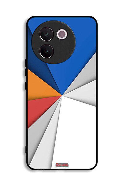 Tolwak غطاء حماية لهاتف Vivo V30e 5G مصنوع من مادة مطابقة للفن التجريدي