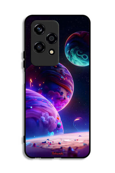 Tolwak غطاء حماية لهاتف Honor 200 Lite 5G بنقشة كوكبية