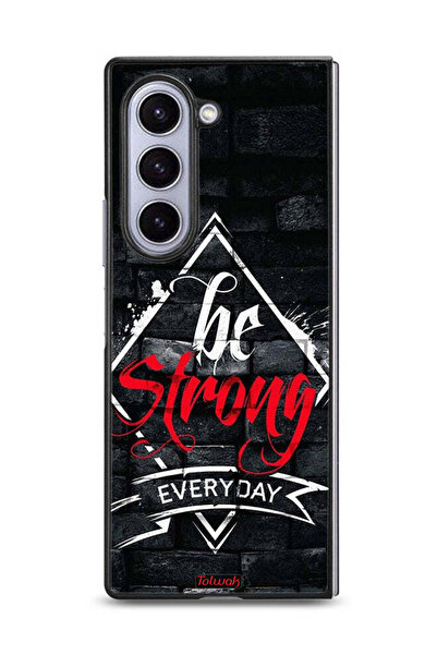 Tolwak غطاء حماية لهاتف Samsung Galaxy Z Fold6 كن قويًا كل يوم