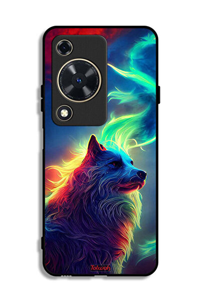 Tolwak غطاء حماية لهاتف هواوي إنجوي 70 - ذئب