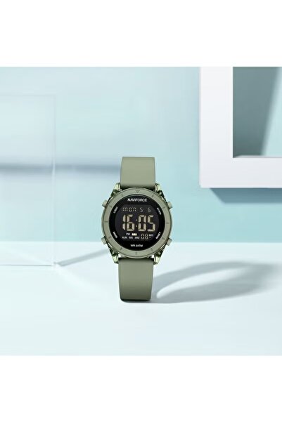 Naviforce Stylish Digital Wrist Watch for Women with Water Resistance Multi-Function LED Display Lightweight