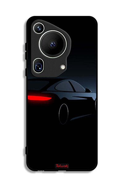 Tolwak غطاء حماية لهاتف هواوي بيورا 70 ألترا - لون السيارة الداكنة