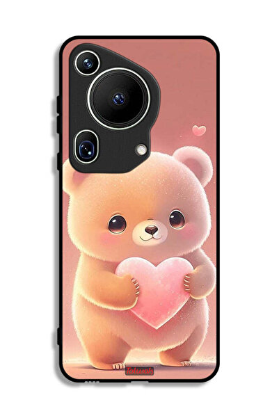 Tolwak غطاء حماية فائق لهاتف هواوي بيورا 70 بتصميم باندا صغير لطيف يحمل قلبًا