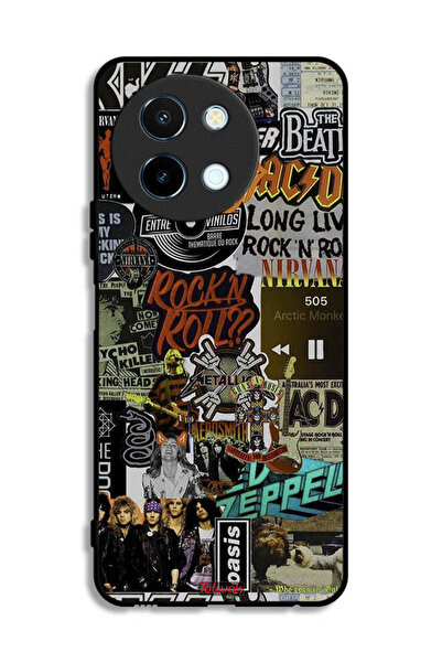 Tolwak غطاء حماية لهاتف Vivo Y38 5G، تحيا موسيقى الروك أند رول