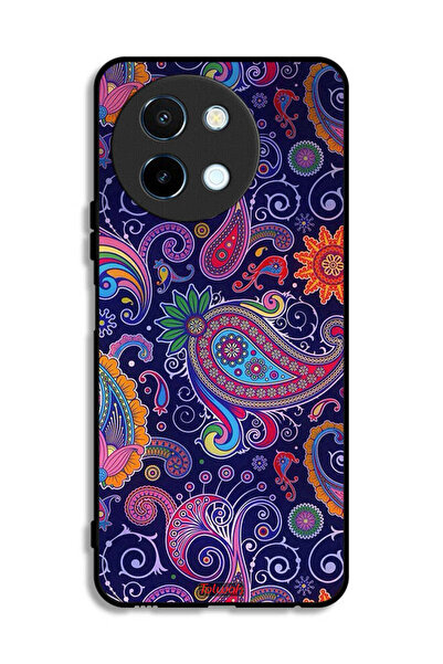 Tolwak غطاء حماية لهاتف Vivo Y38 5G بنمط فن الماندالا