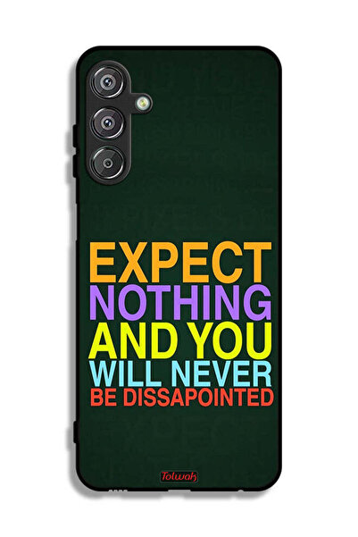 Tolwak غطاء حماية لهاتف Samsung Galaxy M15 5G لا تتوقع شيئًا ولن تشعر بخيبة ا...