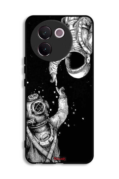 Tolwak غطاء حماية لهاتف Vivo V30e 5G بتصميم رواد فضاء