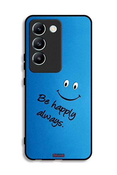 Tolwak غطاء حماية لهاتف Vivo Y100 4G كن سعيدًا دائمًا