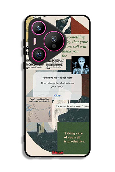 Tolwak غطاء حماية لهاتف هواوي بيورا 70 اسمح لنفسك بالنمو