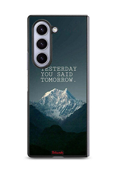 Tolwak غطاء حماية لهاتف سامسونج جالكسي زد فولد 6 - أمس قلت غدًا