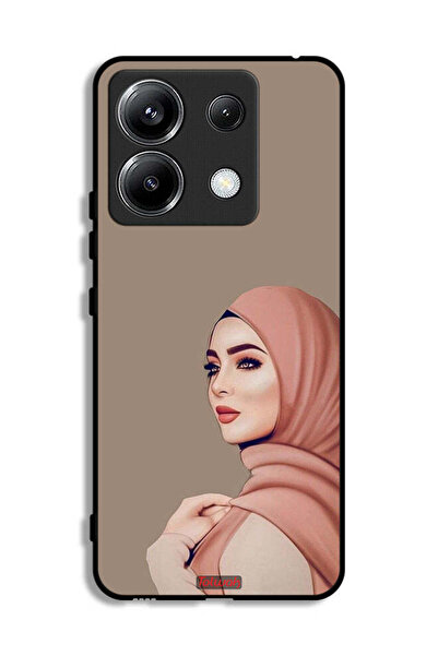 Tolwak غطاء حماية لهاتف شاومي بوكو X6 5G بطبعة فتاة محجبة جميلة