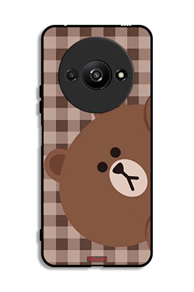 Tolwak غطاء حماية لهاتف Xiaomi Redmi A3 4G بتصميم دب تيدي