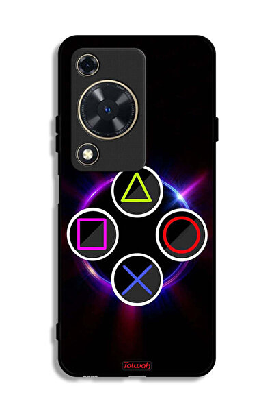 Tolwak Huawei Enjoy 70 Protective Case Cover Squid Game