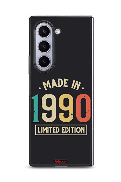 Tolwak غطاء حماية لهاتف Samsung Galaxy Z Fold6، إصدار محدود، صنع عام 1990