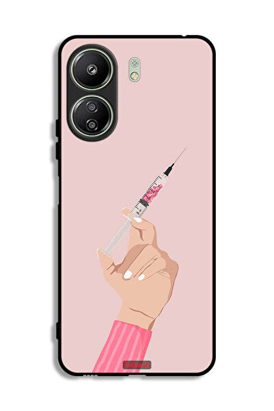 Tolwak غطاء حماية لهاتف شاومي ريدمي 13 سي - Love Injection