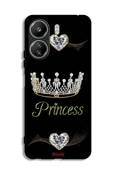 Tolwak غطاء حماية لهاتف شاومي ريدمي 13 سي بتصميم الأميرة