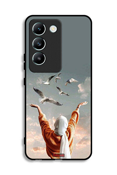 Tolwak غطاء حماية لهاتف Vivo V30 Lite 4G بتصميم طيور تحلق