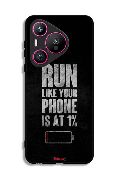 Tolwak غطاء حماية لهاتف هواوي بيورا 70، اركض كما لو أن هاتفك يعمل بنسبة 1%