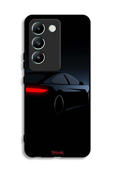 Tolwak Vivo V30 Lite 4G Protective Case Cover Dark Car