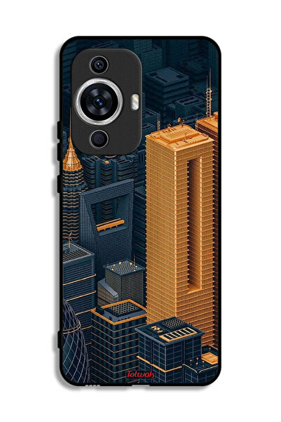 Tolwak غطاء حماية لهاتف هواوي نوفا 12 لايت - مباني فنية