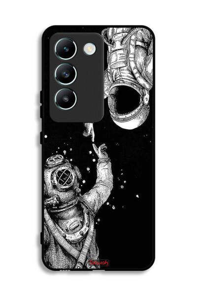 Tolwak غطاء حماية لهاتف Vivo Y100 4G بتصميم رواد فضاء