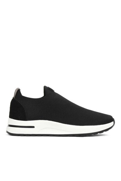 Celal Gültekin Erkek Siyah Kalın Tabanlı Sneaker