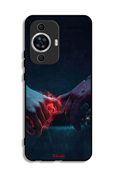 Tolwak غطاء حماية لهاتف هواوي نوفا 12 لايت - يدين محترقتين