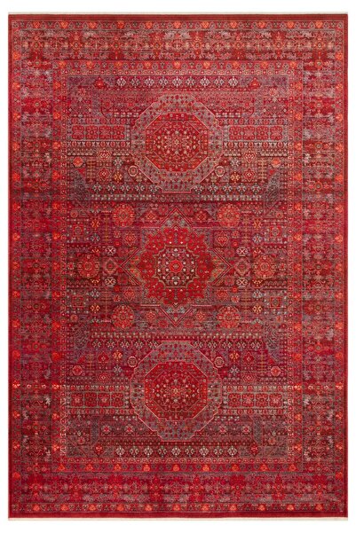 Eko Halı PIETRA PTA 20 RED Sıcak Renk Tonlarını Etnik Desenler ile Buluşturan...