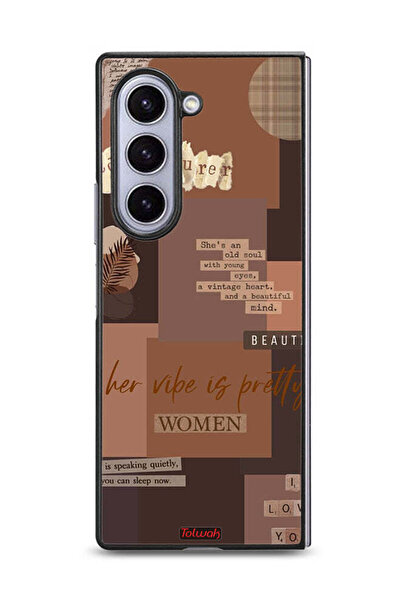 Tolwak غطاء حماية لهاتف سامسونج جالاكسي زد فولد 6 - للنساء المغامرات