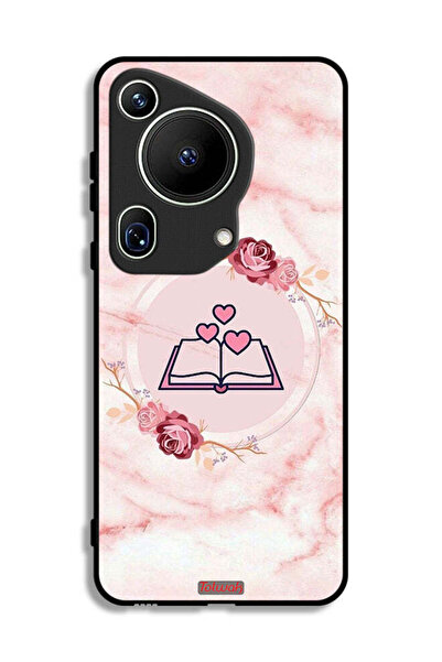 Tolwak غطاء حماية فائق لهاتف هواوي بيورا 70 بتصميم ثلاثة قلوب على كتاب