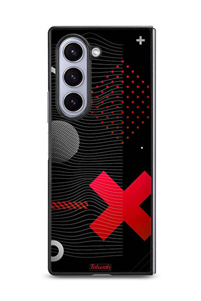 Tolwak غطاء حماية لهاتف سامسونج جالاكسي زد فولد 6 بعلامة الصليب