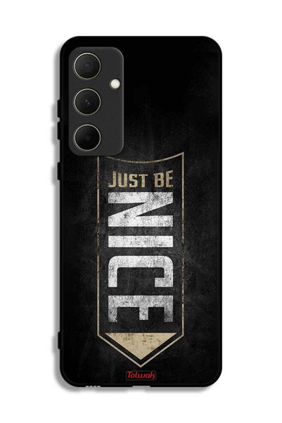 Tolwak Samsung Galaxy A35 5G Protective Case Cover Just Be Nice