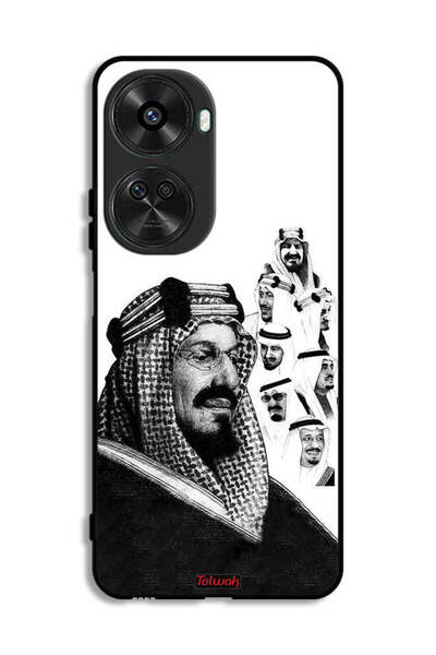 Tolwak غطاء حماية لهاتف هواوي نوفا 11 إس إي، ملصق فني أبيض وأسود لملوك المملك...