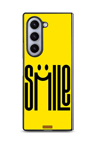 Tolwak غطاء حماية لهاتف سامسونج جالاكسي زد فولد 6 - رسمة ابتسامة