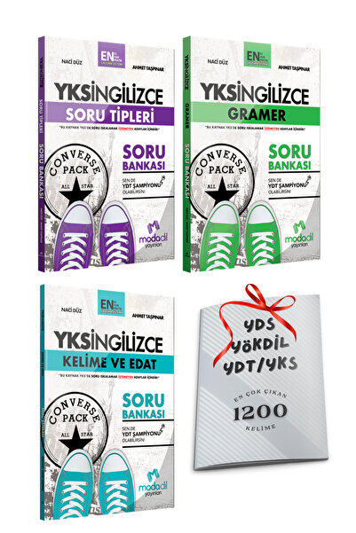 Modadil Yayınları YKS YDT Modadil Soru Tipleri + Gramer + Kelime Edat Soru Ba...