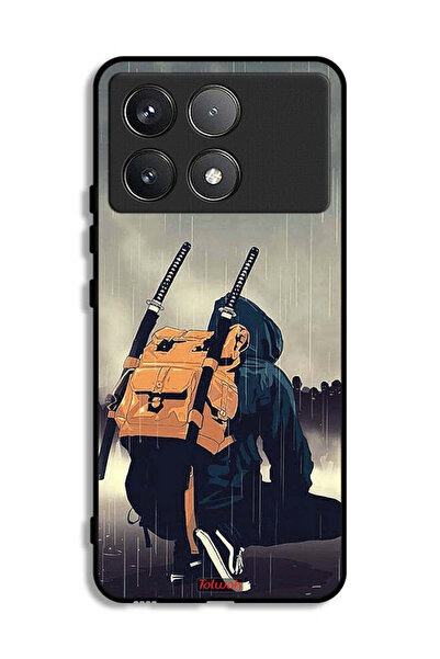 Tolwak غطاء حماية شاومي ريدمي K70 برو بتصميم سيف ساموراي رقمي