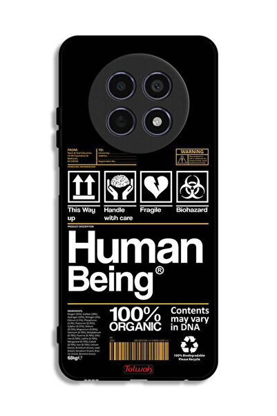Tolwak Realme 12 5G Protective Case Cover Human Being Sticker