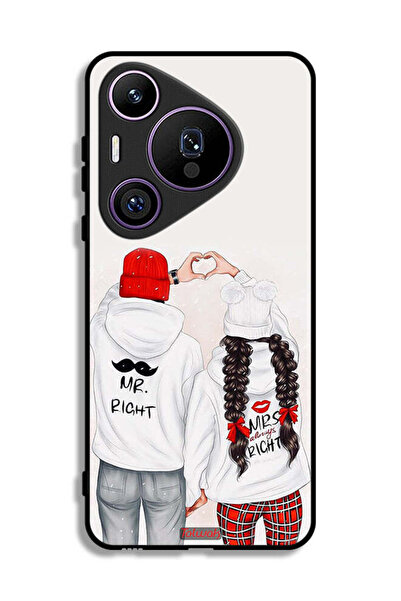 Tolwak غطاء حماية لهاتف هواوي بيورا 70 برو - يمين ويمين دائمًا