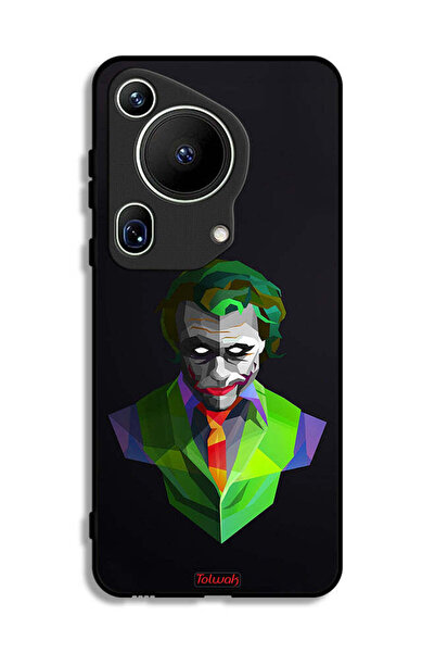 Tolwak غطاء حماية فائق من هواوي بيورا 70 بتصميم فن تجريدي للجوكر