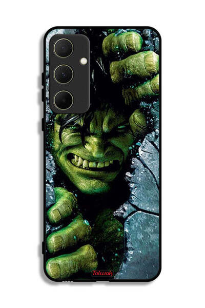 Tolwak غطاء حماية لهاتف سامسونج جالاكسي A35 5G بتصميم هالك المذهل