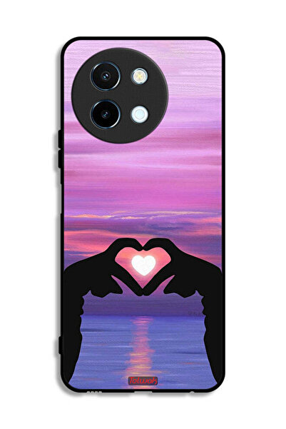 Tolwak Vivo Y38 5G Protective Case Cover Heart Moon