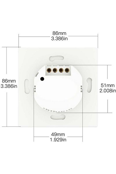 Generic Dual Black Smart Light Switch