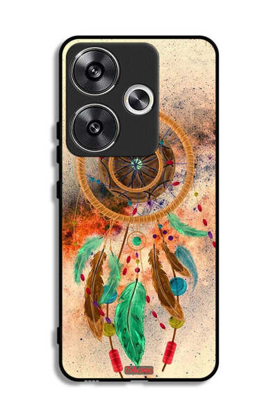 Tolwak غطاء حماية لهاتف شاومي بوكو F6 5G بتصميم ماندالا ريش معلق