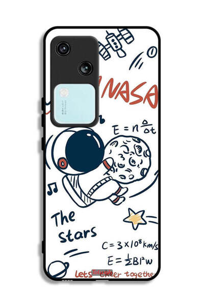 Tolwak غطاء حماية لهاتف Vivo V30 5G ناسا النجوم