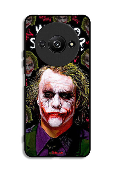 Tolwak Xiaomi Redmi A3 4G Protective Case Cover Why So Serious