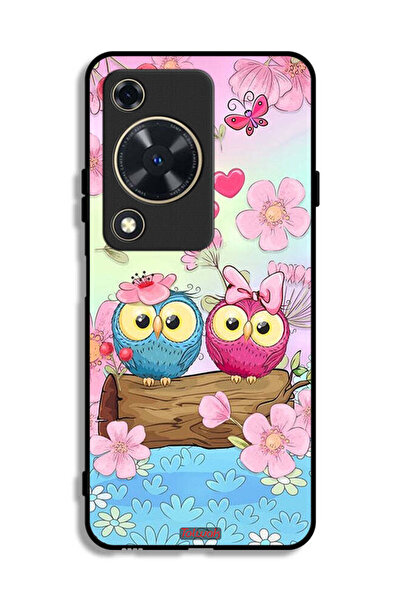 Tolwak غطاء حماية لهاتف هواوي إنجوي 70 برسومات بومة لطيفة