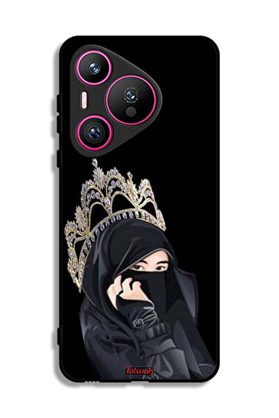 Tolwak غطاء حماية لهاتف هواوي بيورا 70 بتصميم فتاة الملكة