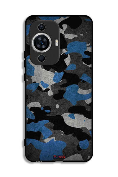 Tolwak غطاء حماية لهاتف هواوي نوفا 12 لايت بنمط مموه