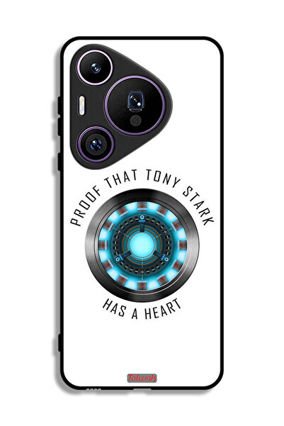 Tolwak غطاء حماية لهاتف هواوي بيورا 70 برو دليل على أن توني ستارك لديه قلب